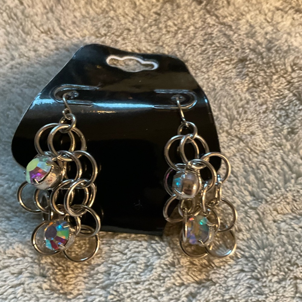 Chandelier Earrings Silver